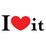 I LUV IT Logotipo