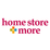 Home Store + More Logotype