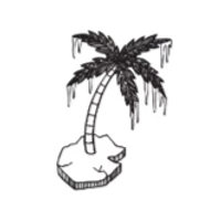Frozen Palm Tree Logo
