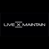 LIVE x MAINTAIN Logotype