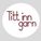 Titt inn garn Logo