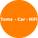 TOMS Car HIFI Logo