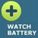 Watch Battery Logotype