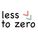 Less to Zero Logotype