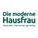 Die moderne Hausfrau Logo