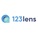 123 Lens Logotype