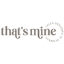 That's Mine Logo