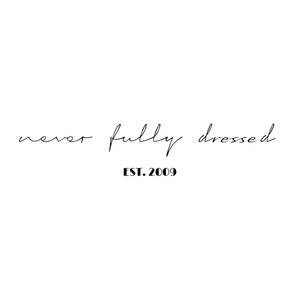 Never Fully Dressed Logotype