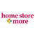 Home Store + More Logotype